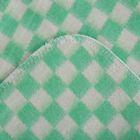 Одеяло байковое детское хлопчатобумажное "Ермошка", цвет зелёный, клетка, размер 112х90 см, 470 г/м2, принт микс - Фото 3