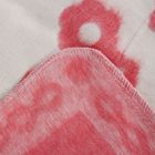 Одеяло байковое детское хлопчатобумажное "Ермошка", цвет розовый, жаккард, размер 140х100 см, 470 г/м2, принт микс - Фото 3