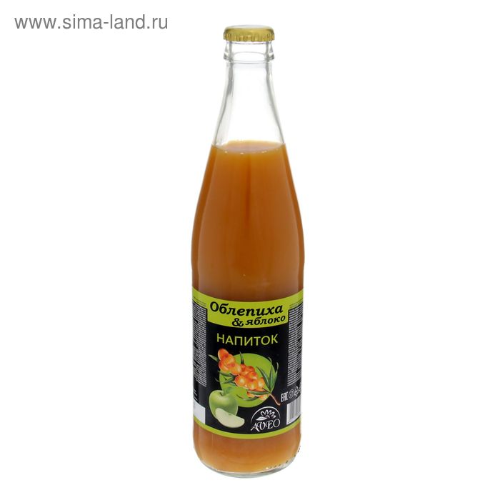 Напиток сокосодержащий облепихово-яблочный ТМ Витамин продукт, 500 мл - Фото 1