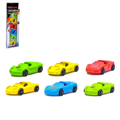 Набор машинок «Рейсер», 6 шт.