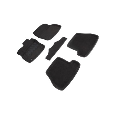 Комплект ковриков 3D для Ford Focus III МКПП 2011-2015
