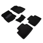 Коврик ворсовый для Nissan Х-TRAIL (T32), 2015-, Черный - Фото 1