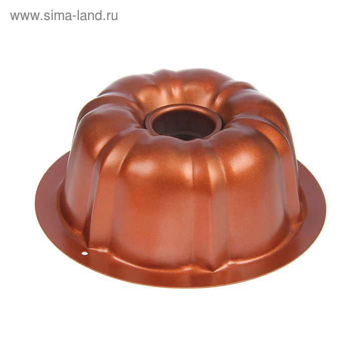 Форма для выпечки с а/п покрытием "Немецкий кекс. Медь" 11,5х4 см - Фото 1