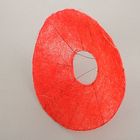 Каркас для букета 30 см, сизаль (гладкий), красный - Фото 3