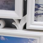 Фоторамка-коллаж на 6 фото 10×15 см «Вьюн», пластик, белая, 55×33 см - Фото 2