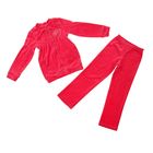 Комплект для девочки (куртка, брюки), рост 98 см, цвет коралловый (арт. Л562_Д) - Фото 1