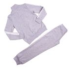 Комплект для девочки (куртка, брюки), рост 128 см, цвет серый меланж (арт. Л483_Д) - Фото 7