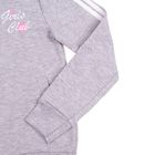Комплект для девочки (куртка, брюки), рост 134 см, цвет серый меланж (арт. Л483_Д) - Фото 3