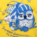 Пижама для мальчика, рост 86 см, цвет голубой/лимонный (арт. М329_М) - Фото 6
