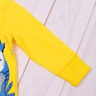 Пижама для мальчика, рост 92 см, цвет голубой/лимонный (арт. М329_М) - Фото 3