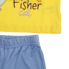 Пижама для мальчика, рост 98 см, цвет голубой/лимонный (арт. М329_Д) - Фото 6