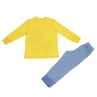 Пижама для мальчика, рост 98 см, цвет голубой/лимонный (арт. М329_Д) - Фото 9