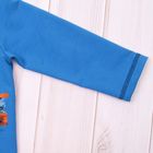 Комплект для мальчика (джемпер, брюки), рост 80 см, цвет тёмно-синий/голубой (арт. Н557_М) - Фото 3