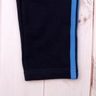 Комплект для мальчика (джемпер, брюки), рост 80 см, цвет тёмно-синий/голубой (арт. Н557_М) - Фото 5