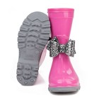 Сапоги резиновые детские "Модница", размер 23, розовый - Фото 3