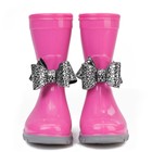 Сапоги резиновые детские "Модница", размер 24, розовый - Фото 2