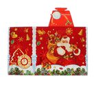 Подарочная коробка "С новым годом", шапка-невидимка, красный, сборная, 21,5 х 11 х 19 см - Фото 3