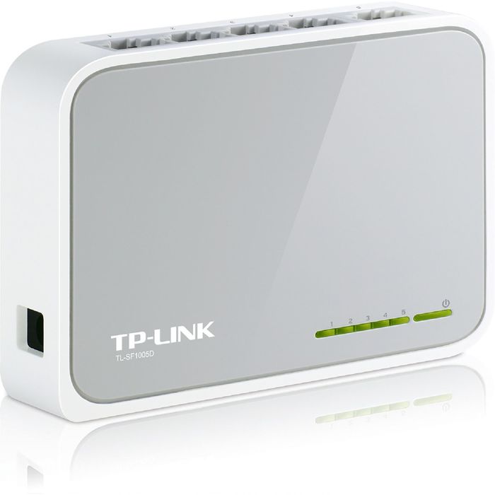 Коммутатор TP-Link TL-SF1005D, настольный 5x10/100BASE-TX - фото 51292907