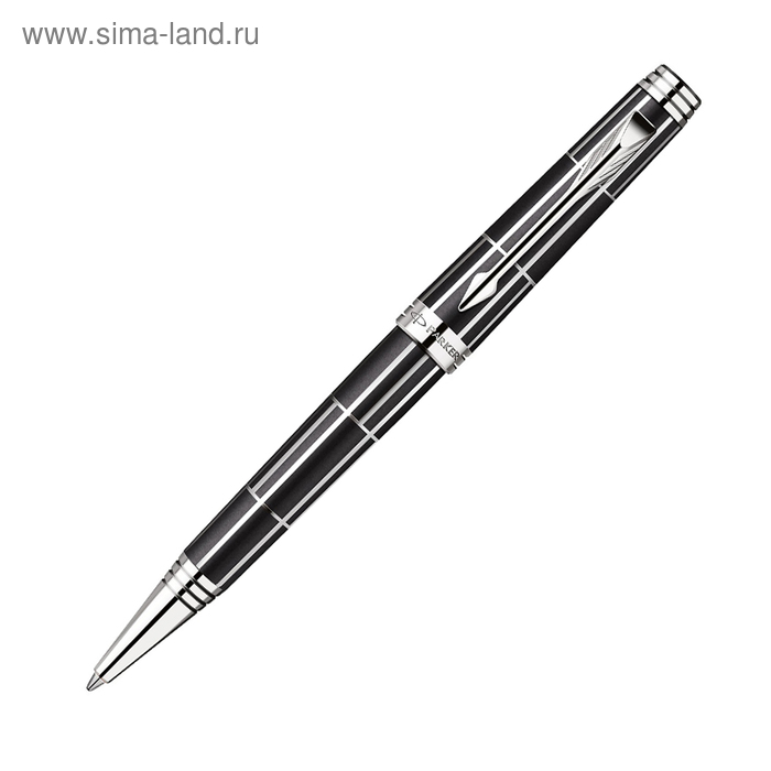 Ручка шариковая Parker Premier Laсque K565 (1876393) Black CT (M) чернила: черный - Фото 1