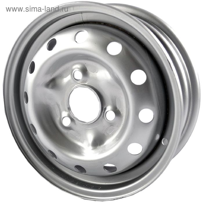 Диск штампованный ТЗСК 3.4×12 3×98 металлик (ОКА) - Фото 1