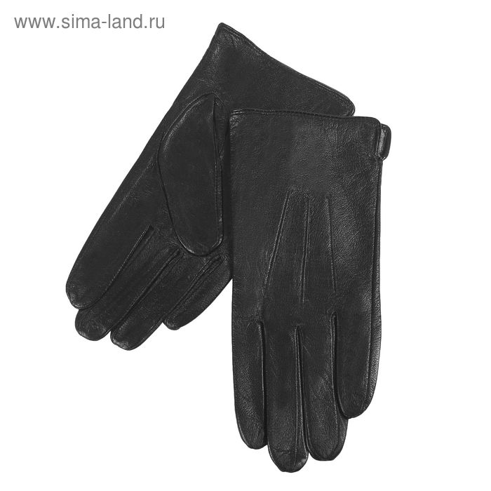 Перчатки мужские, размер 11,5, чёрные - Фото 1