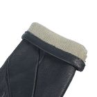 Перчатки мужские, размер 8,5 чёрные - Фото 2