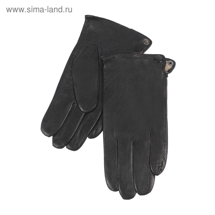 Перчатки мужские, размер 12, чёрные - Фото 1