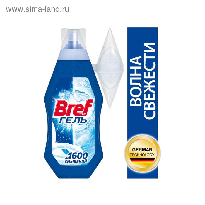 Гель для чистки и свежести унитаза Bref WC-Gel "Волна свежести", 360 мл - Фото 1