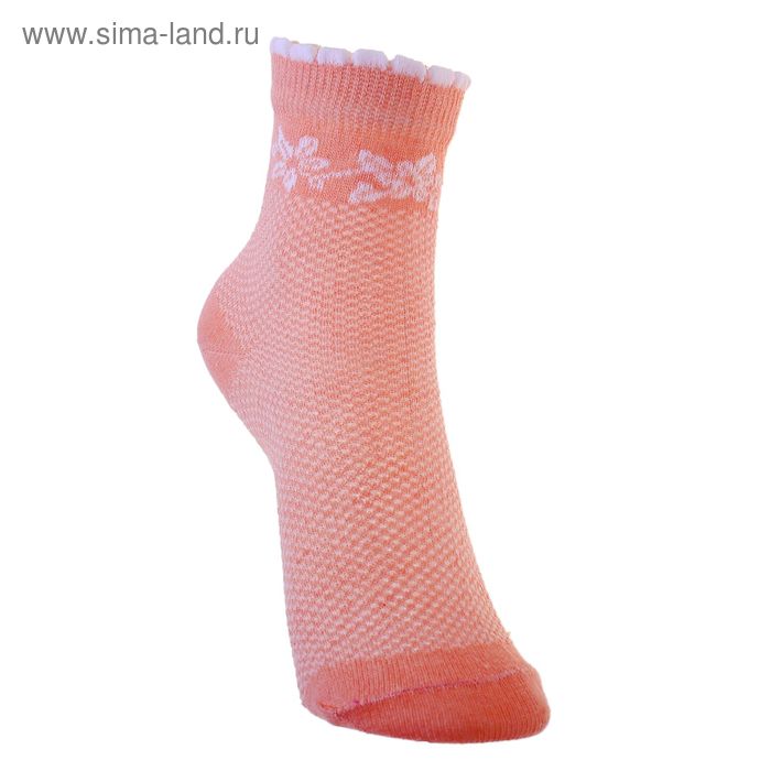 Носки детские 3с22, размер  20(18-20), цвет персиковый - Фото 1