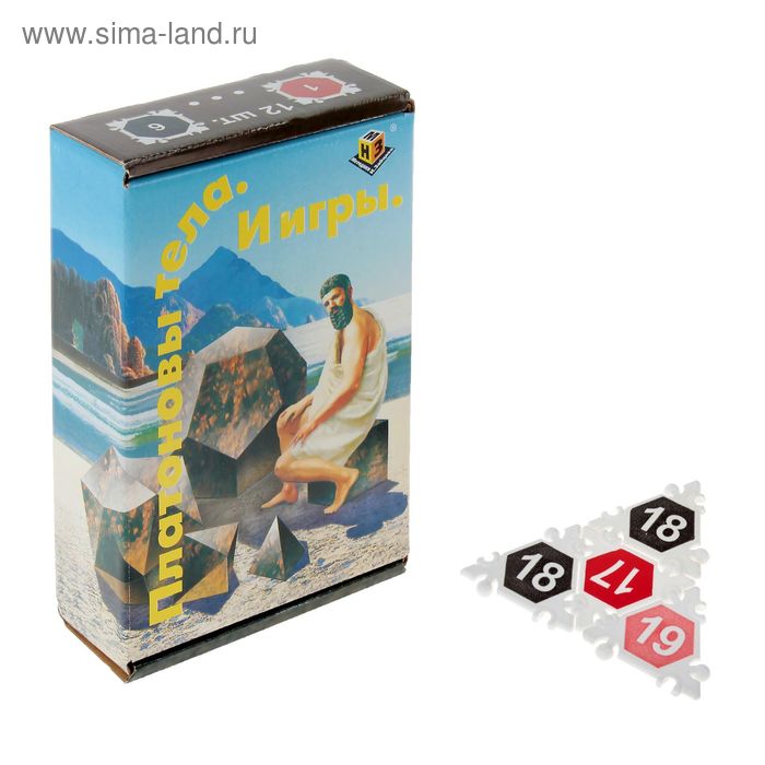 Конструктор "Платоновы тела", 140 деталей - Фото 1