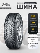 Шина зимняя шипованная Yokohama IceGuard IG65 215/60 R=17 100T 1677181