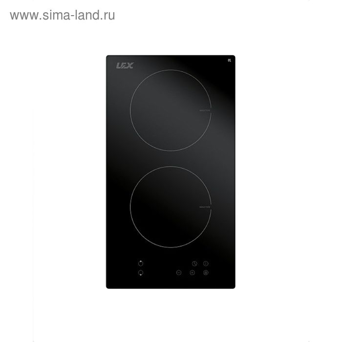 Варочная поверхность Lex EVI 320 BL, индукционная, 2 конфорки, сенсор, черная - Фото 1