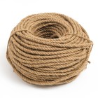Канат джутовый 10 мм (100 м) бухта - Фото 4