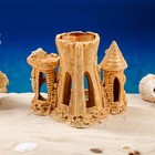 Декорация для аквариума "Замок с двумя башенками", 14 х 18 х 15 см - Фото 3
