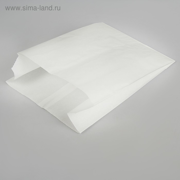 Пакет крафт бумажный для выпечки, 17 х 7 х 25 см - Фото 1