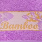 Полотенце махровое "Этель" Bamboo Blossom, размер 30х50 см, цвет сиреневый - Фото 2