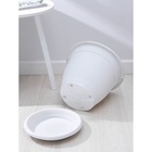 Горшок для цветов с поддоном «Борнео», 25.8 л, пластиковый, цвет мраморный - Фото 9