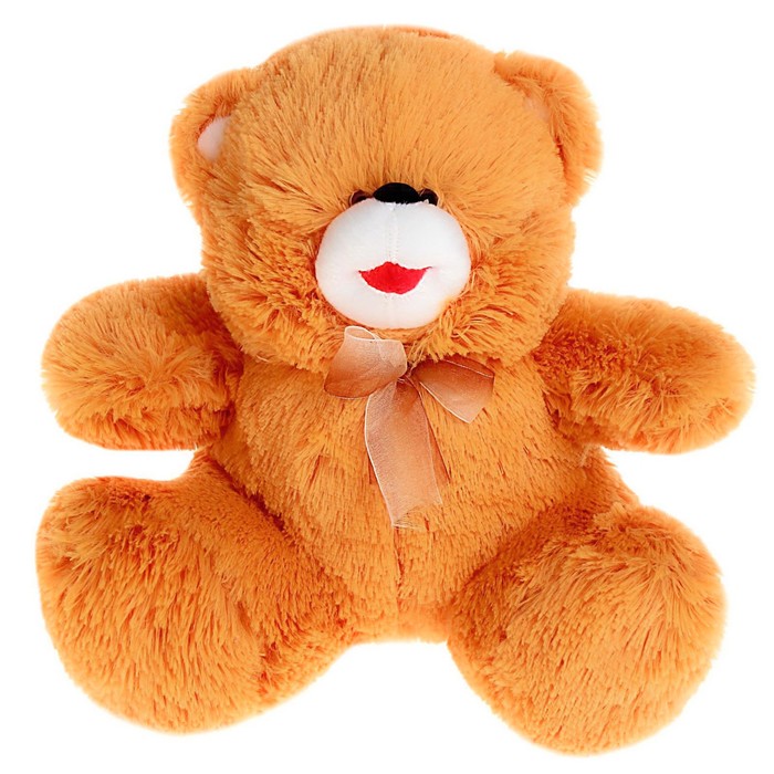 Мягкая игрушка «Медведь с бантом», цвета МИКС - фото 1906825755