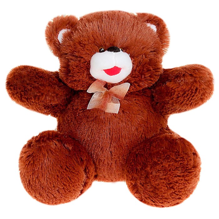 Мягкая игрушка «Медведь с бантом», цвета МИКС - фото 1906825756