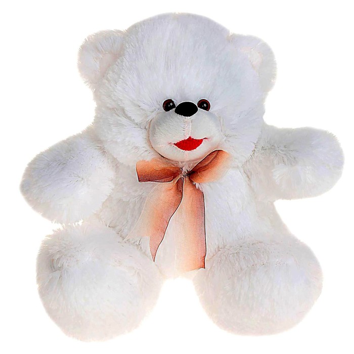 Мягкая игрушка «Медведь с бантом», цвета МИКС - фото 1906825757