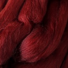 Шерсть для валяния 100% полутонкая шерсть 50 гр (063, шоколад) - Фото 4