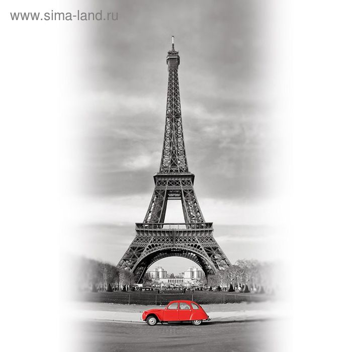 Фотообои "Париж с акцентом" (состоит из 2 частей), 1,8 х 2,7 м - Фото 1