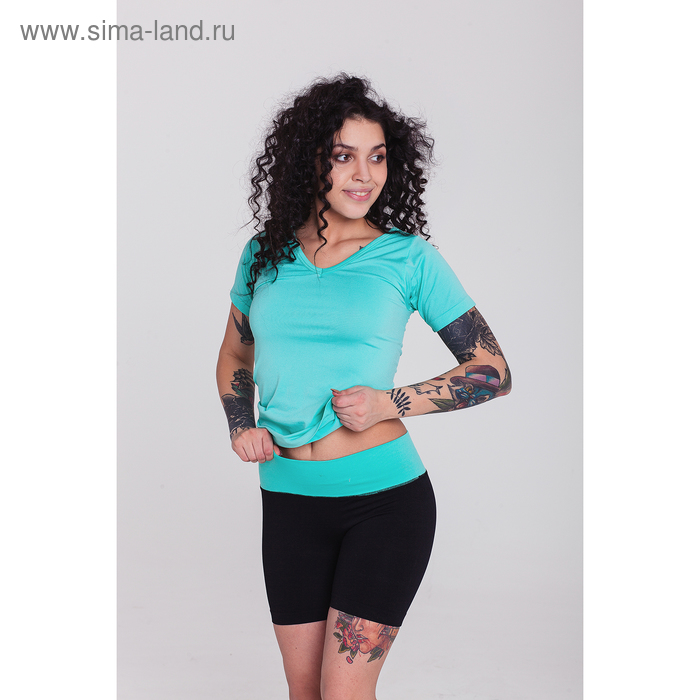 Футболка спортивная ONLITOP Balance, размер 42–44, цвет мятный - Фото 1