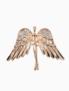 Брошь «Ангел», цвет белый в золоте - Фото 1