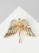 Брошь "Ангел", цвет белый в золоте - фото 809267941