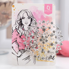 Брошь «Круг» ажурный, цвет белый в серебре - Фото 3