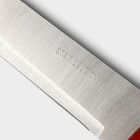 Нож кухонный Доляна «Триколор», лезвие 18 см - фото 4561525