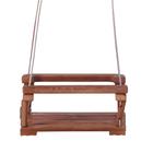 Кресло подвесное деревянное, сиденье 30×40см - Фото 2