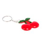 Брелок пластик "Вишенки" 4,7х5,2х0,5 см - Фото 2