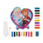 Фреска песком (9 цветов) и блёстками "Исполнения желаний", Холодное сердце, бонус: игра - Фото 2